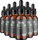 PotentStream Drops - Fórmula original, Suplemento Líquido Natural com Extratos de Plantas 100% Natural, Made in USA, 6 Month Supply