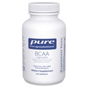 Pure Encapsulations BCAA Cápsulas Suplemento hipoalergénico para apoiar a função muscular durante o exercício* .90 Cápsulas