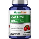 NusaPure Uva Ursi 10:1 Extrato, 450 mg Equivalente a 4.500mg 200 cápsulas vegetarianas (Não-GMO, Vegan)