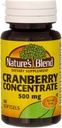 Mistura da natureza Cranberry concentrado 500 Mg 60 Softgels Pack de 6