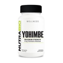 NutraBio Yohimbe Bark Extract Suplemento para Homens e Mulheres, 4mg, 90 Cápsulas Vegetais