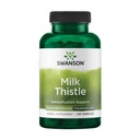 Swanson Milk Thistle (Standardized) - Suplemento de suporte ao fígado de ervas w / 80% Silymarin - Fórmula natural que ajuda a manter a saúde geral e bem-estar - (120 Cápsulas)