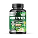 Built by Nature Green Tea Extract 1000mg – Suplemento de alta potência com 98% de polifenóis, 75% de catequinas e 45% de EGCG – Suporte Energético Natural – Não-GMO – 120 Cápsulas