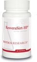 Biotics Research ResveraSirt HP Formulado pelo Dr. Mark Houston, Trans Resveratrol, Quercetin, Aumente a atividade Sirtuin, Suporte Cardiovascular, Poder do Coração, Suporte Vascular, 30 Cápsulas
