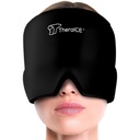 TheraICE Migraine Relief Cap, calmante chapéu de dor de cabeça Ice Pack Máscara, Face Compress Cold Cooling Gel Head Wrap Produtos para tensão, estresse e ressaca