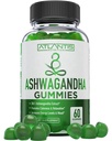 Atlantis Nutrition Ashwagandha Gummies - 1500 MG por serviço - Promove a calma, melhora o humor, aumenta os níveis de energia & fortalece o sistema imunológico - Formulado com vitamina D & Zinco - Vegan