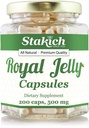 Stakich 500 mg Cápsulas (Caspas Real Jelly 500 mg (contagem 200))