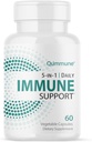 5-em-1 Immune Suporte avançado com Fitossoma de Quercetina, Zinco, Vitamina C, D3, K2 - Imunidade e Suplemento de Alergia com Quercetina Ativada - 60 Veg Caps