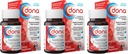 DONA Cristalina Glucosamina Sulfato 60 caplets (3 embalagens) F