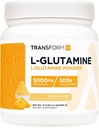 TransformHQ L-Glutamina pó 500g (Tropical Whip) - Gluten Free, Non-GMO