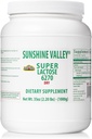 Sunshine Valley® Super Lactose em pó seco (FREE FLOW POUR) - Adoçante natural e Melhorador de Cozimento, Açúcar em pó para cozinhar e mistura de alimentos, Estabilizador de alimentos e filler - 35 Oz