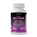 Moss do mar Vitamatic com óleo de semente preta, Ashwagandha, Açafrão, Bladderwrack & Burdock - 180 Cápsulas Vegan