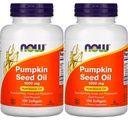 Agora Alimentos Pumpkin Seed Oil 1000mg Soft-gels, 200-Count (100X2)
