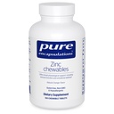 Encapsulamentos puros Zinco mastigabilidades suplemento para o suporte do sistema imunológico, crescimento e desenvolvimento, e cura de feridas 100 comprimidos mastigáveis sabor laranja natural