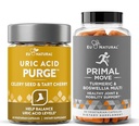 Purga de Ácido Urico e Pacote de Movimento Primal - Suporte de Saúde Conjunto Avançado para Mobilidade Ativa, Flexibilidade e Conforto