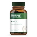 Gaia Herbs PRO Kava 75 - Suplemento de suporte de estresse - Ajuda um senso de calma e relaxamento - 60 líquido Phyto-Caps