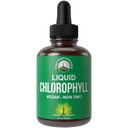 Gotas líquidas de clorofila - Ultra alta pureza, sem álcool, sem OGM, sem glúten líquido de clorofila gotas Suplemento. Toma com água. Desodorante interno + Cuidado com a pele, Imune e Suporte Digestivo