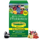 Fórmula original de Probióticos do Dr. Ohhira com 3 anos fermentados prebióticos, Probióticos ativos vivos e o único produto com metabolitos postbióticos, 60 Cápsulas