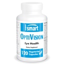Superesmart - OptiVision (Formula Avançada) - com extrato de mirtilo, groselha preta, Lutein, Zeaxantina, Astaxantina - Suplemento Olhos Não-GMO e Glúten Grátis - 120 Cápsulas Vegetarianas