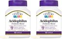 Cápsulas de Acidophilus do século XXI, contagem de 100 (21339) (Pacote de 2)