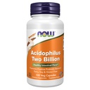Now Foods Supplements, Acidophilus, Two Bilion, Strain verified, Saudável Flora Intestinal*, 100 Veg Cápsulas