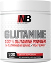 Pó de Glutamina 300 Grams Sem sabor 60 dias Forneça 5 Grams L-Glutamina por serviço
