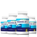 Marinho D3 Omega 3 Calamari Ecklonia Cava DHA (4 frascos - 240 cápsulas)