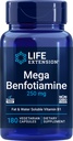 Extensão de vida Mega Benfotiamina, 250 mg, 180 tampas de Veg com Thiamina - Suplemento de vitamina B1