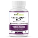 Glucosamina Condroitin HSH Suplemento Conjunto com Açafrão & Boswellia - Apoio Conjunto para Homens e Mulheres - Promove Mobilidade - Flexibilidade & Conforto – Saúde Conjunta – Feito nos EUA – 90 Cápsulas