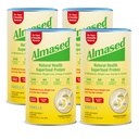 Almased Baunilha Replacement Shake - Baixo-Glicêmico Alta Base de Plantas Proteína Pó- Peso Nutricional Suplemento de Apoio à Saúde - Vanilla Flavor - 17.6 onças (1.1 Libras (4 Pack))