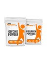 BulkSuplementos Glycine 500g + Colágeno Peptídeos 1 kg Bundle