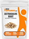 BulkSuplementos.com Extrato de Astragalus em pó - Astragalus Raiz em pó, Suplemento de ervas - Vegan & Gluten Grátis, 500mg por serviço, 100g (3,5 oz) (Pack of 1)