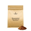 INGREDIENTES ORIGINAIS PUROS Resveratrol Pó, 8 onças, Fitoalexina, Extrato de Raiz de Polígono