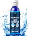 KEY NUTRIENTS Trace Minerals Eletrólitos Líquidos para Recuperação de Hidratação 4 onças - Gotas de Eletrolítico, Água Eletrolítica, Eletrólitos de Keto - Gotas Minerais para Água potável