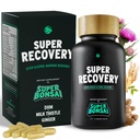 SuperBonsai Super Recuperação Cápsulas para pós-celebração e alívio da manhã - todo o suporte holístico natural - 3 Cápsulas tomadas antes de beber e um serviço opcional após (14 Servings)