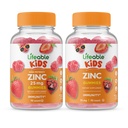 Zinco vivo 25mg Crianças + Zinco Crianças, Gummies Bundle - Grande degustação, Suplemento Vitamina, Gluten Free, GMO Free, Gummy mastigável