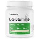 Alvejado L-Glutamina 500g em pó, sem glúten, não-GMO, sem sabor (100 Servings)