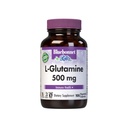 Bluebonnet Nutrition L-Glutamina 500mg, Suporta Função Imune*, Transportador de nitrogênio*, Sem soja, Sem glúten, Não-GMO, Kosher Certificado, Vegan, 100 Cápsulas Vegetais, 100 Servimentos