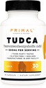 Primal Tudca 500mg 30 Cápsulas - Suplemento de ácido não-Gluten, não-GMO Tauroursodeoxicólico
