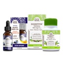 GuruNanda Black Seed Oil, Nigella Sativa com pressão fria - Rico em Vitamina D3 5000 Unidades & Digestiva Triphala (240 Comprimidos), Suporta Digestão, Ajuda com Bloating