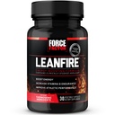 Fator de força LeanFire Pílulas de energia pré-treino com extrato de chá verde e cafeína para aumentar a energia, construir músculo magro, preto, contagem de 30 (Pacote de 1), pacote de maio Vary