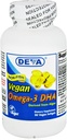 Deva Vegan Omega-3 DHA 200mg, de Algae, Não-peixe, Atrasado Libertação, 90 Cápsulas, 1-Pack