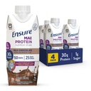 Certifique-se de Max proteína leite Chocolate Nutrição Shake □ 30g proteína, 1g de açúcar, 4g mistura de fibra