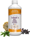 Tesouro enterrado adulto diário Imune Wellness - 16 Fl oz, 16 serv, mistura de nutrientes líquidos para o apoio imunológico com Elderberry, Echinacea, vitaminas e muito mais