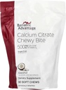 Vantagem bariátrica Citrato de cálcio Chewy Bites 500 mg - Altamente Absorvível e Digestível - Vitamina D3 - Suplemento de cálcio facilmente mastigável - sabor de coco - 90 contagem