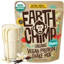 TerraChimp Organic Vegan Protein Powder - com Probióticos - Não OGM, Leite Livre, Não Whey, Pó de proteína baseada em plantas para mulheres e homens, Gluten Free - 26 Servings 32 Oz (Vanilla)