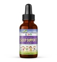 Kids Sleep Support Liquid Extract - Natural Kids Plant Based Herbal Sleep Aid, with Camomile, Guava Leaf - 1oz Liquid Extract - Herbal Goodness (1 Unidade)