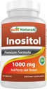 Melhores naturais Inositol 1000 mg 60 comprimidos
