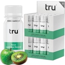 Tru Focus Shot, Apple Kiwi Flavored extra força de energia shots - Zero Sugar Nootropic Bebida mais adaptogens, Choline, e Yerba Mate - Cafeína natural, GF, Keto, Vegan Suplemento, 2 onças (Pacote de 24)