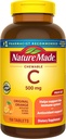 Natureza Made Vitamina C 500 mg Mastigables, Laranja, 150 ct